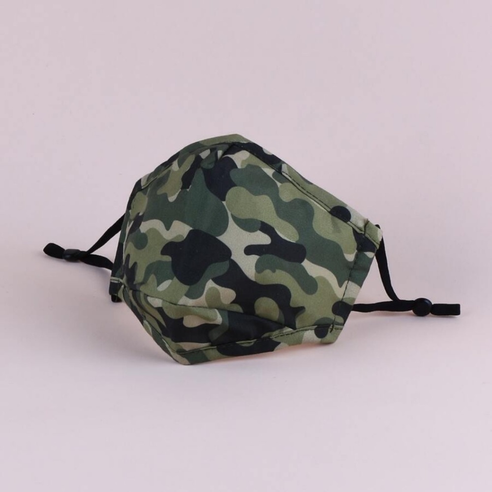 Camo Kids Face Mask